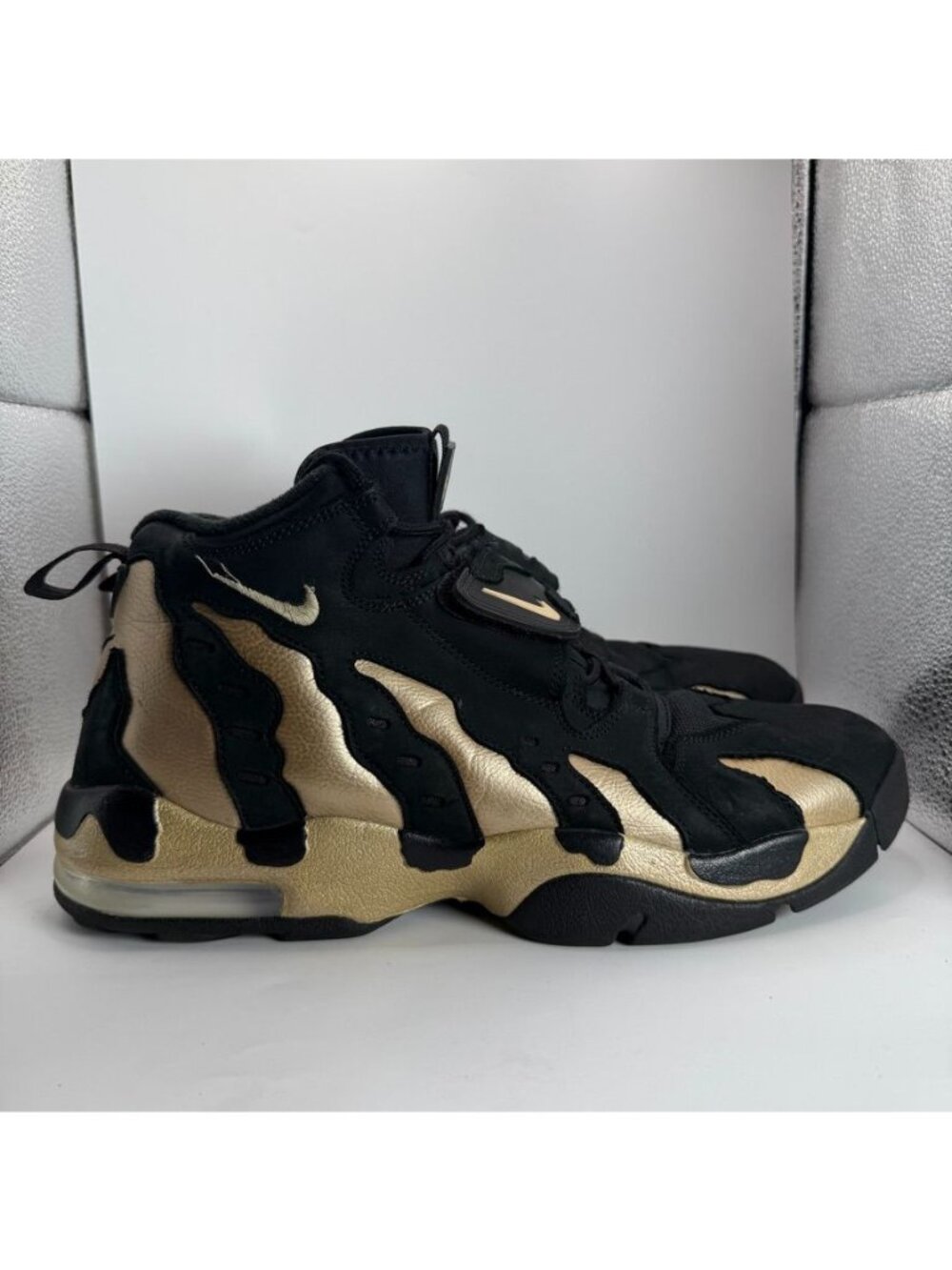 Nike Air DT Max '96 'Colorado Home Black & Gold Basketball Shoes Size 13 Mens